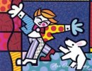 Romero Britto - Brendan-Wishing-Dog.jpg