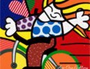 Romero Britto - Girl-on-a-Bicycle.jpg