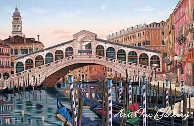 Liudmila Kondakova - Rialto-Bridge-at-Sunset.jpg